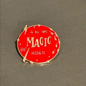 Happy Potter “We All Have Magic Inside Us” Enamel Pin Brand New